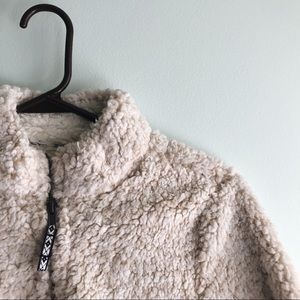 Furry Quarter Zip-Up